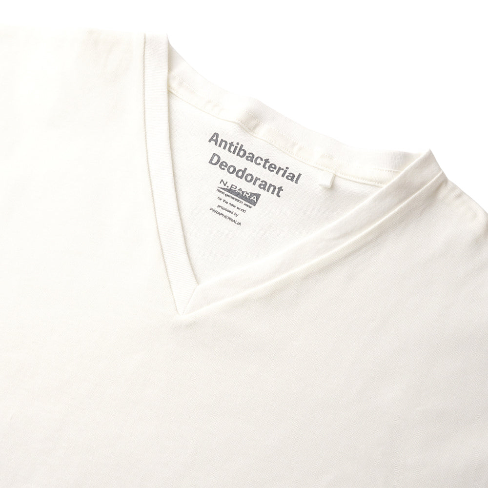 N.PARA エヌ.パラ  ドレスT Vネック 抗菌防臭 - トップス  RENOWNINX ONLINE SHOP
