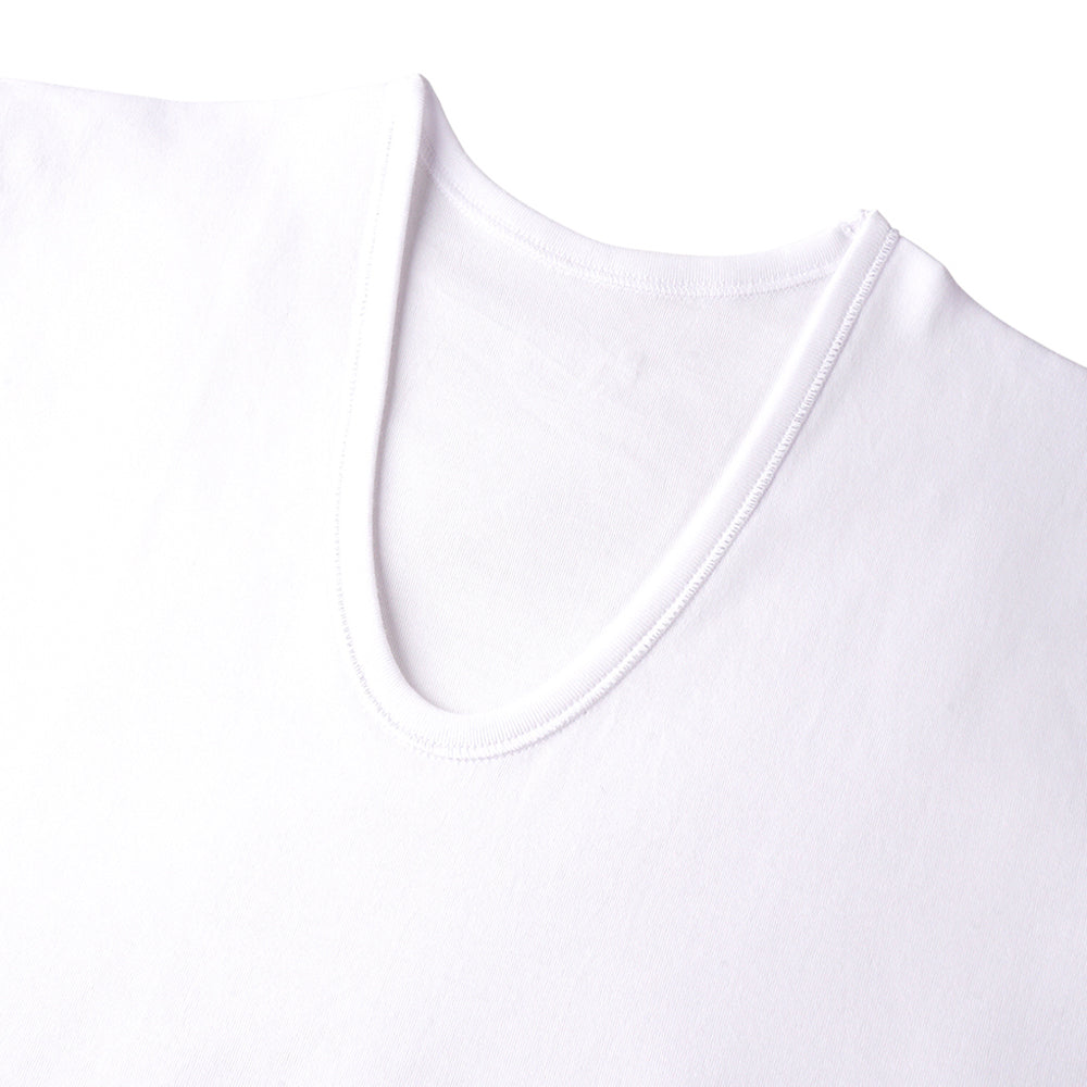Aquascutum アクアスキュータム 半袖U首 超長綿 スムース - トップス  RENOWNINX ONLINE SHOP