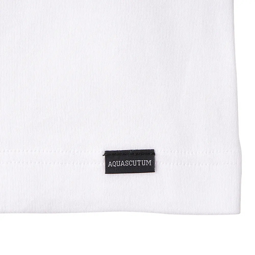 Aquascutum アクアスキュータム 半袖U首 超長綿 スムース - トップス RENOWNINX ONLINE SHOP