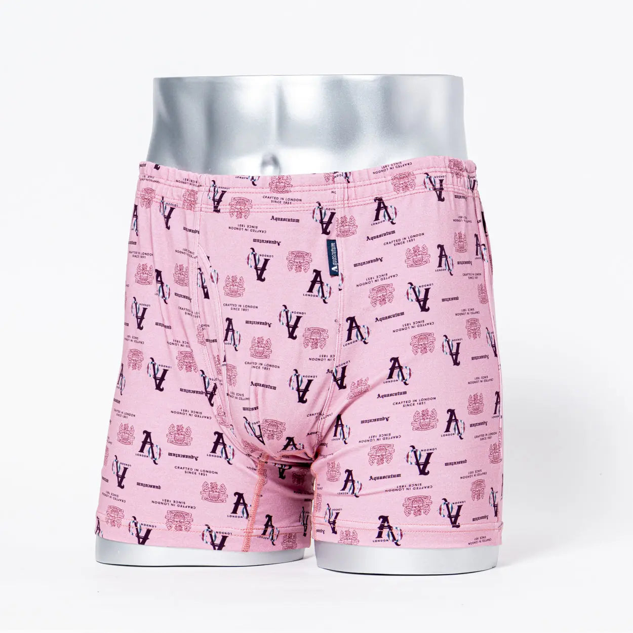 Aquascutum アクアスキュータム ボクサー 25FW 2本ゴム Aスタイル - パンツ Pink / LL RENOWNINX ONLINE SHOP