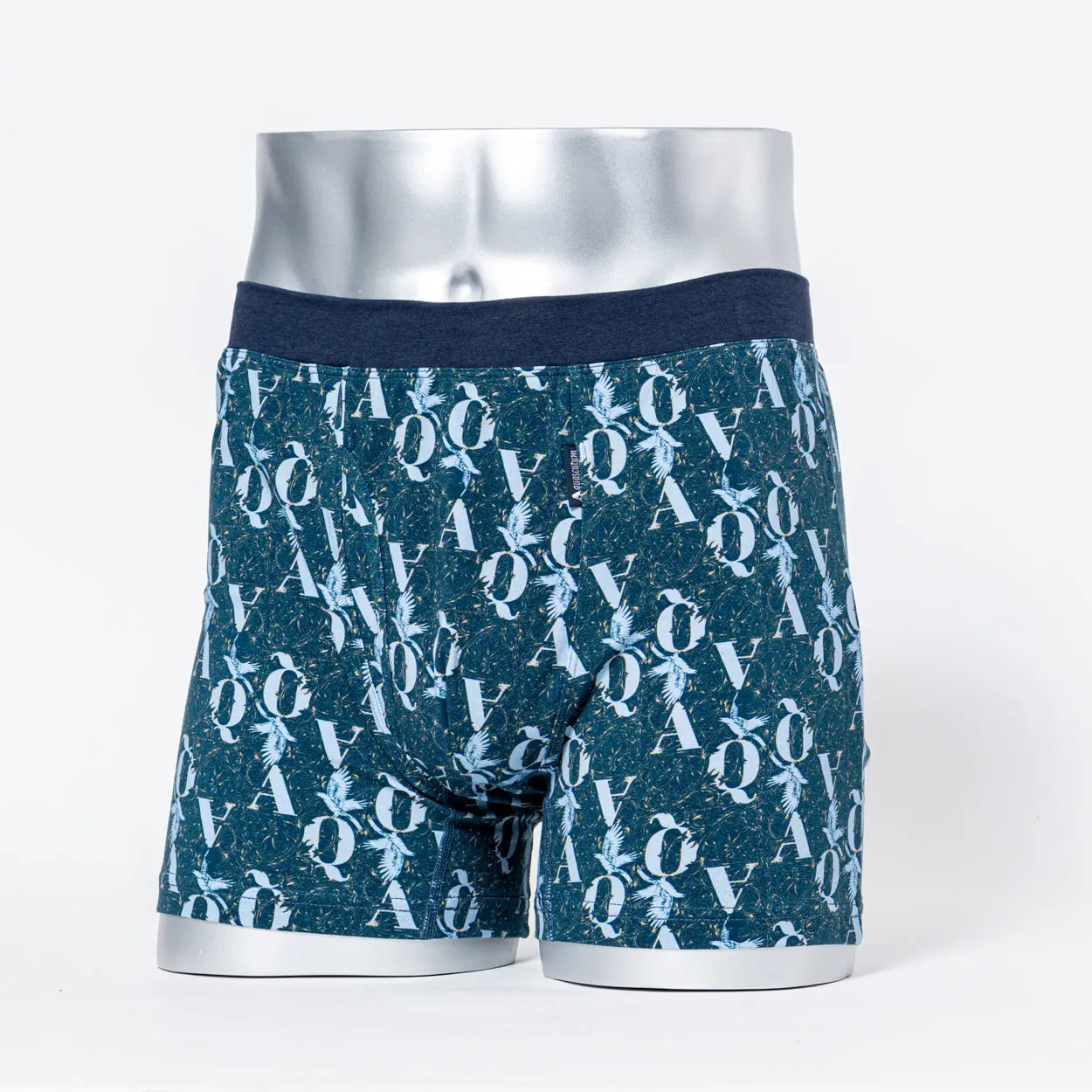 Aquascutum アクアスキュータム ボクサー 25FW スパンゴム ワタリガラス - パンツ Sax / LL RENOWNINX ONLINE SHOP