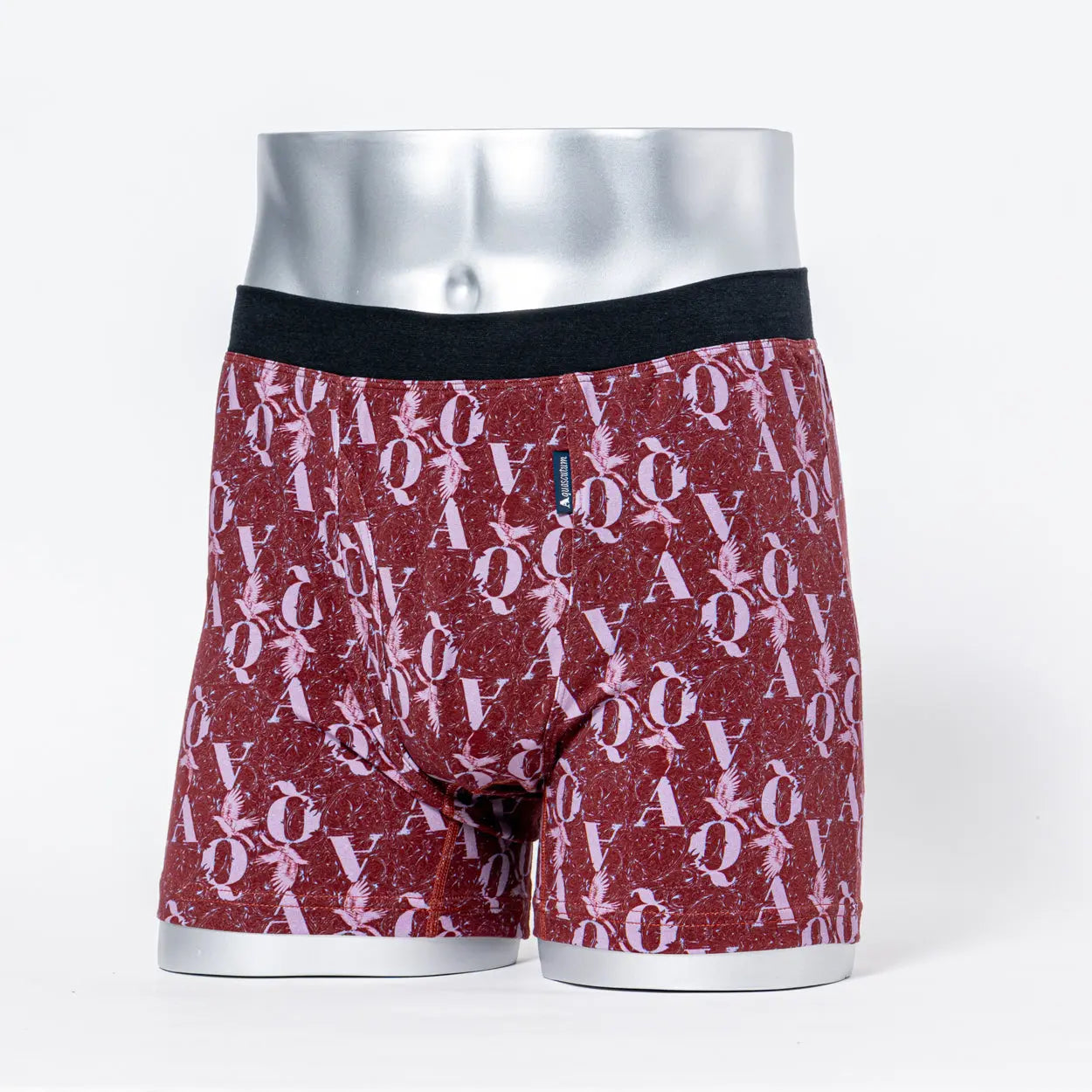 Aquascutum アクアスキュータム ボクサー 25FW スパンゴム ワタリガラス - パンツ Wine / LL RENOWNINX ONLINE SHOP