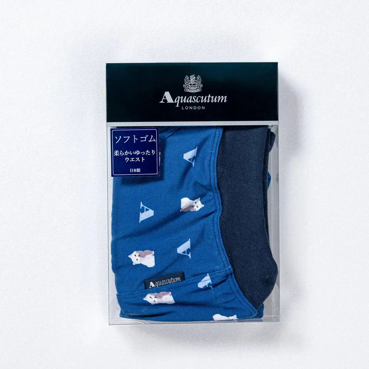 Aquascutum アクアスキュータム ボクサー 25FW スパンゴム AQキャット - パンツ RENOWNINX ONLINE SHOP