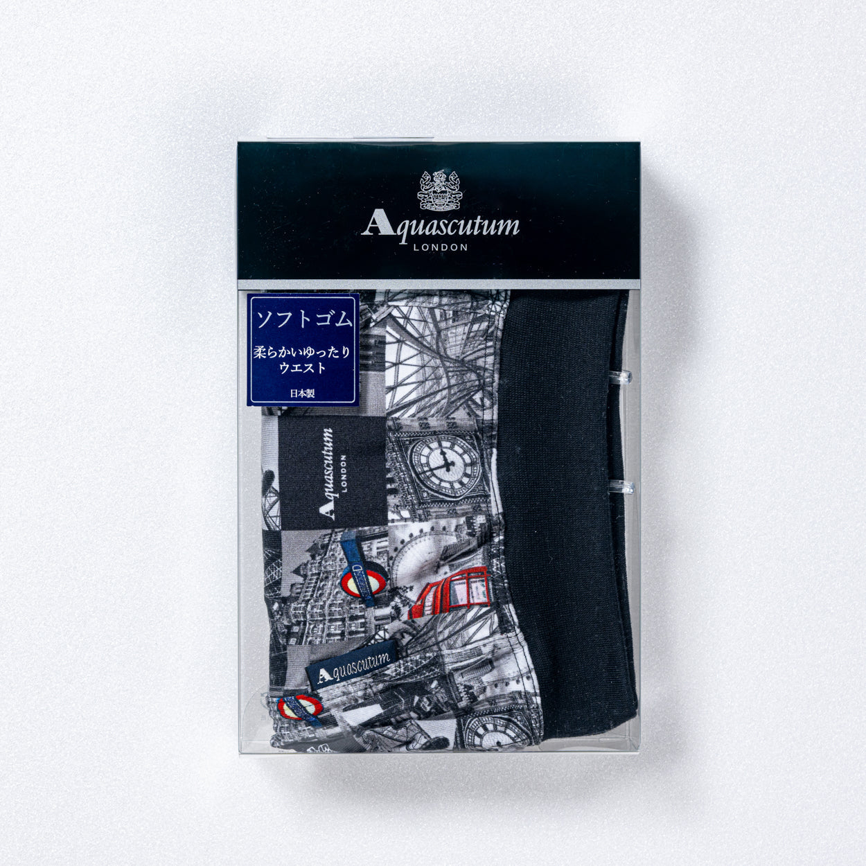 Aquascutum アクアスキュータム ボクサー 25FW スパンゴム 英-建物 - パンツ RENOWNINX ONLINE SHOP