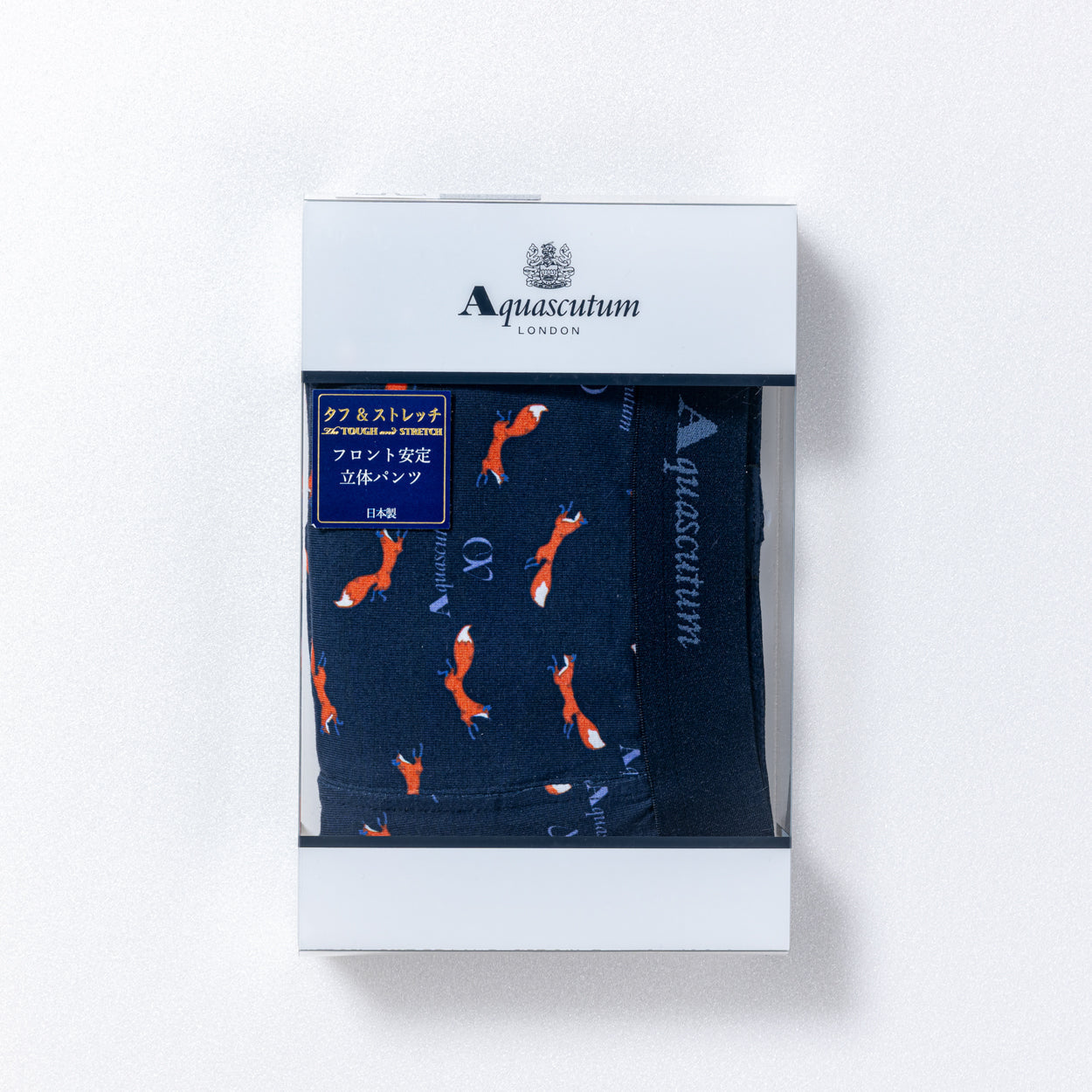 Aquascutum アクアスキュータム ニューライン ボクサー 25FW フォックス - パンツ RENOWNINX ONLINE SHOP