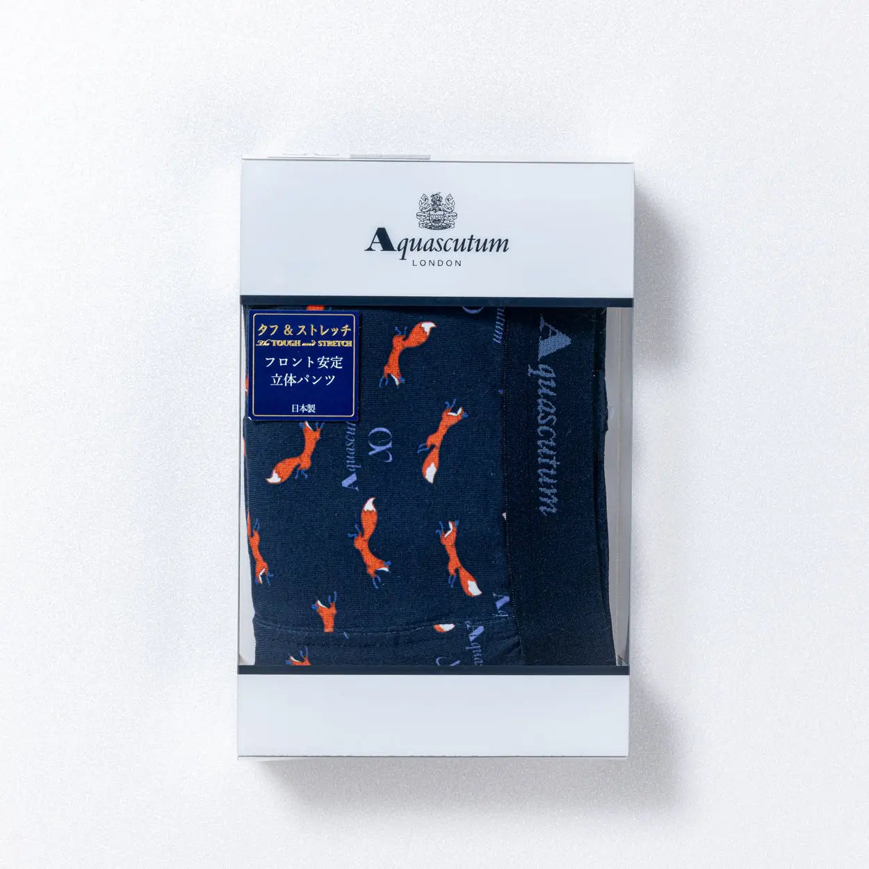 Aquascutum アクアスキュータム ニューライン ボクサー 25FW フォックス - パンツ RENOWNINX ONLINE SHOP