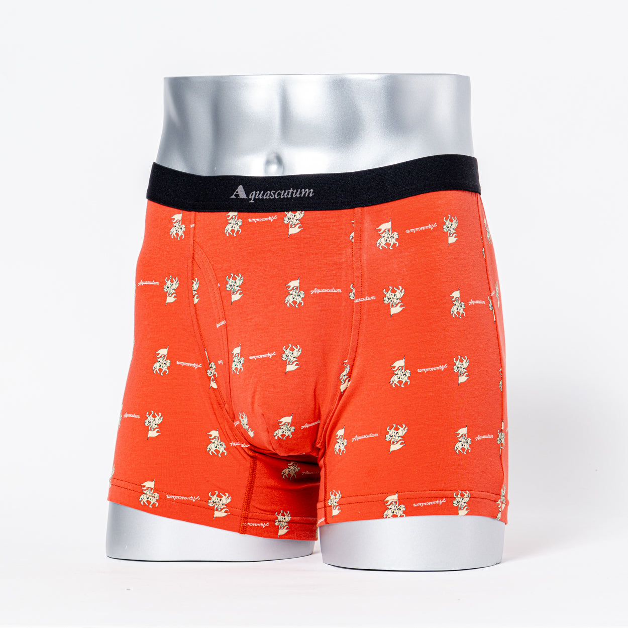 Aquascutum アクアスキュータム ニューライン ボクサー 25FW 騎馬隊 - パンツ Dark Orange / LL RENOWNINX ONLINE SHOP