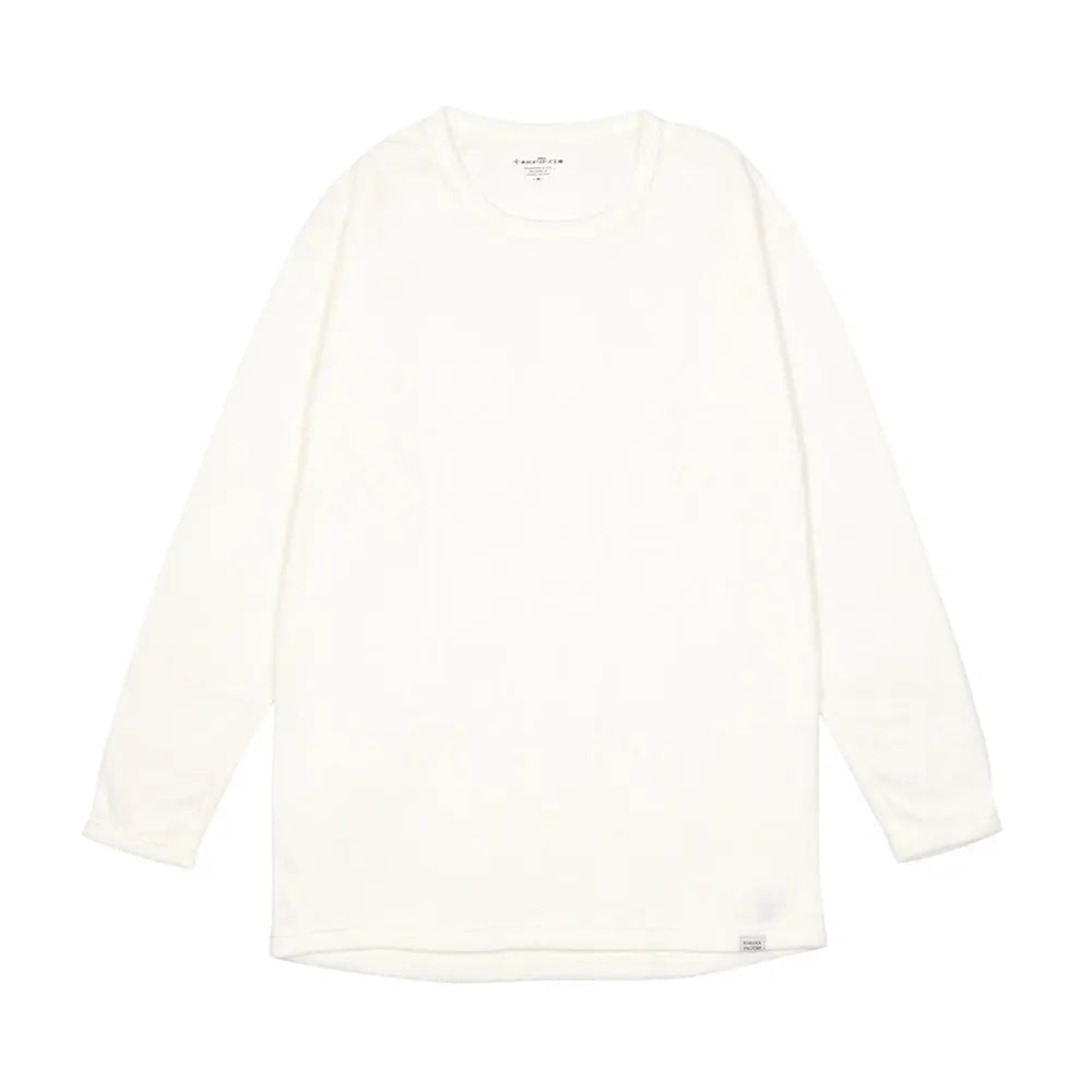 木村メリヤス工場 長袖丸首 ソリストヒート - トップス White / L RENOWNINX ONLINE SHOP