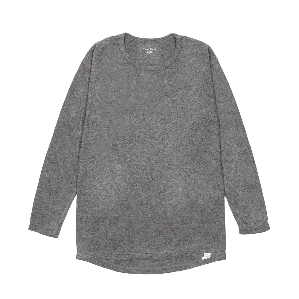 木村メリヤス工場 長袖丸首 ソリストヒート - トップス Gray / L RENOWNINX ONLINE SHOP