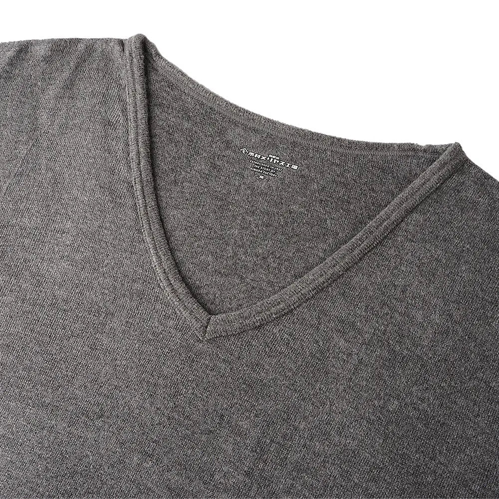 木村メリヤス工場 長袖V首 ソリストヒート - トップス  RENOWNINX ONLINE SHOP