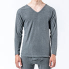 木村メリヤス工場 長袖V首 ソリストヒート - トップス  RENOWNINX ONLINE SHOP