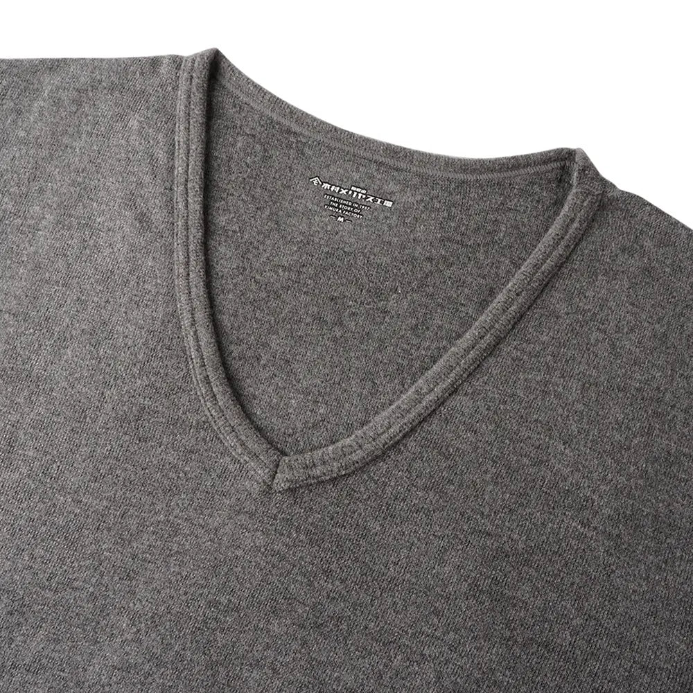 木村メリヤス工場 半袖V首Tシャツ ソリストヒート - トップス  RENOWNINX ONLINE SHOP