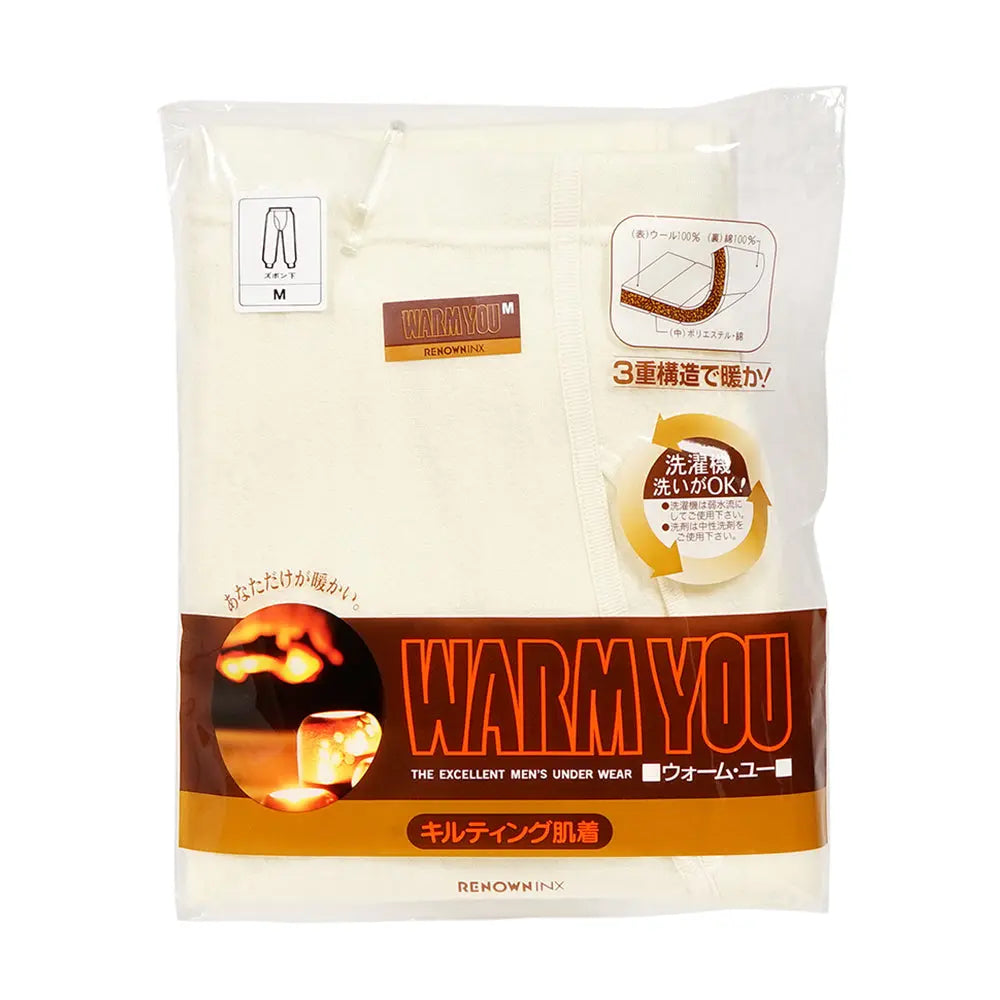 WARM YOU ウォームユー ズボン下 ウールキルト - ズボン下 RENOWNINX ONLINE SHOP
