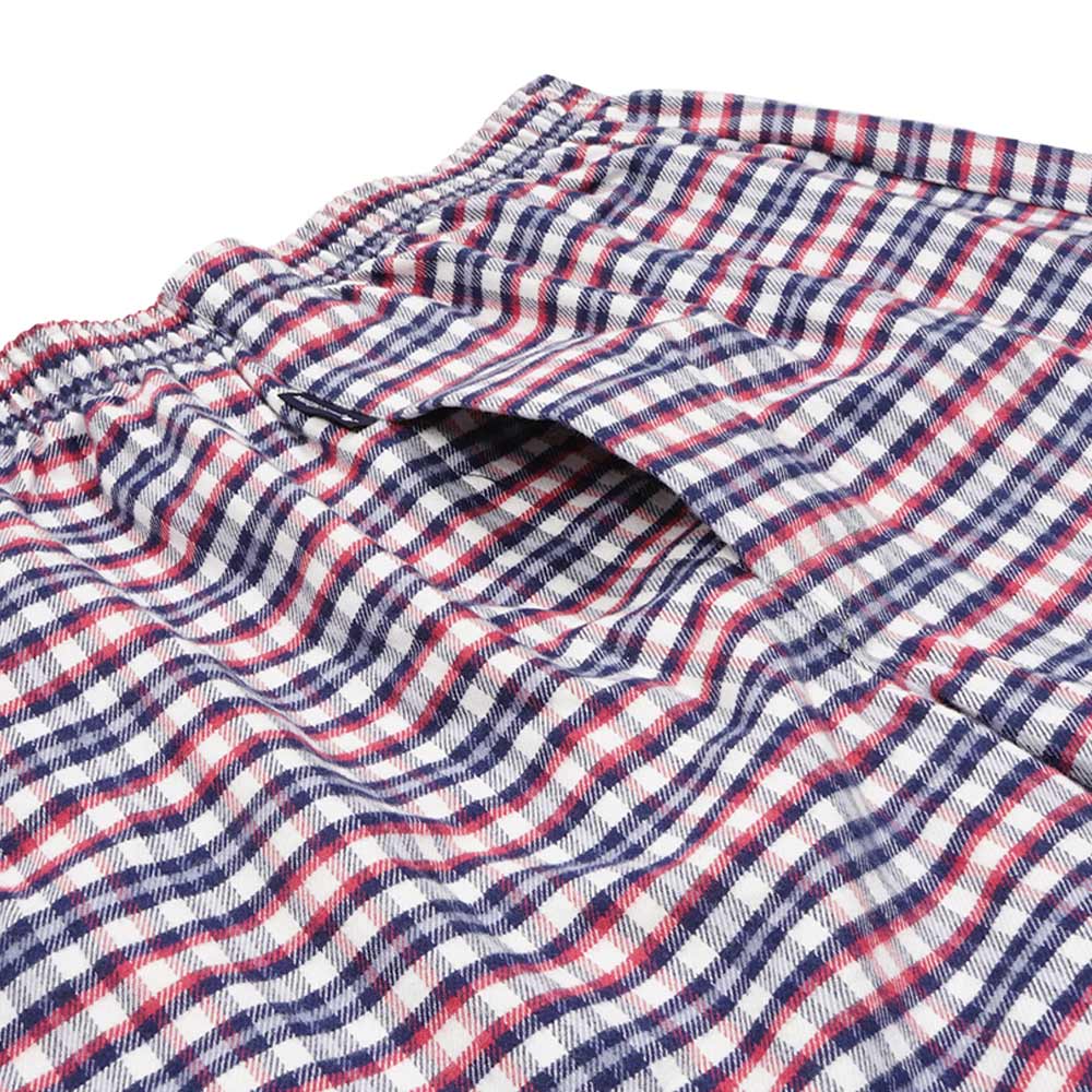 Aquascutum アクアスキュータム 裏打トランクス 24FW ネルチェック - パンツ  RENOWNINX ONLINE SHOP