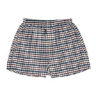 Aquascutum アクアスキュータム 裏打トランクス 24FW ネルチェック - パンツ Brown / L RENOWNINX ONLINE SHOP