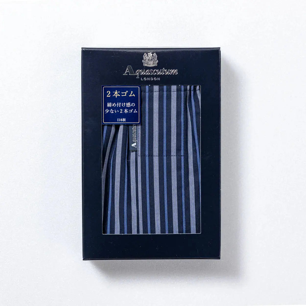 Aquascutum アクアスキュータム トランクス 25FW 2本ゴム ストライプA - パンツ RENOWNINX ONLINE SHOP