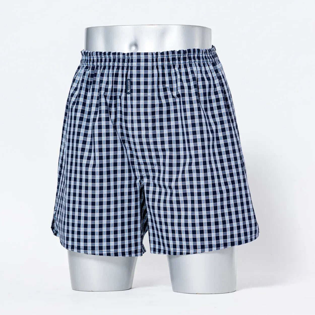 Aquascutum アクアスキュータム トランクス 25FW 2本ゴム チェックA - パンツ Navy / LL RENOWNINX ONLINE SHOP