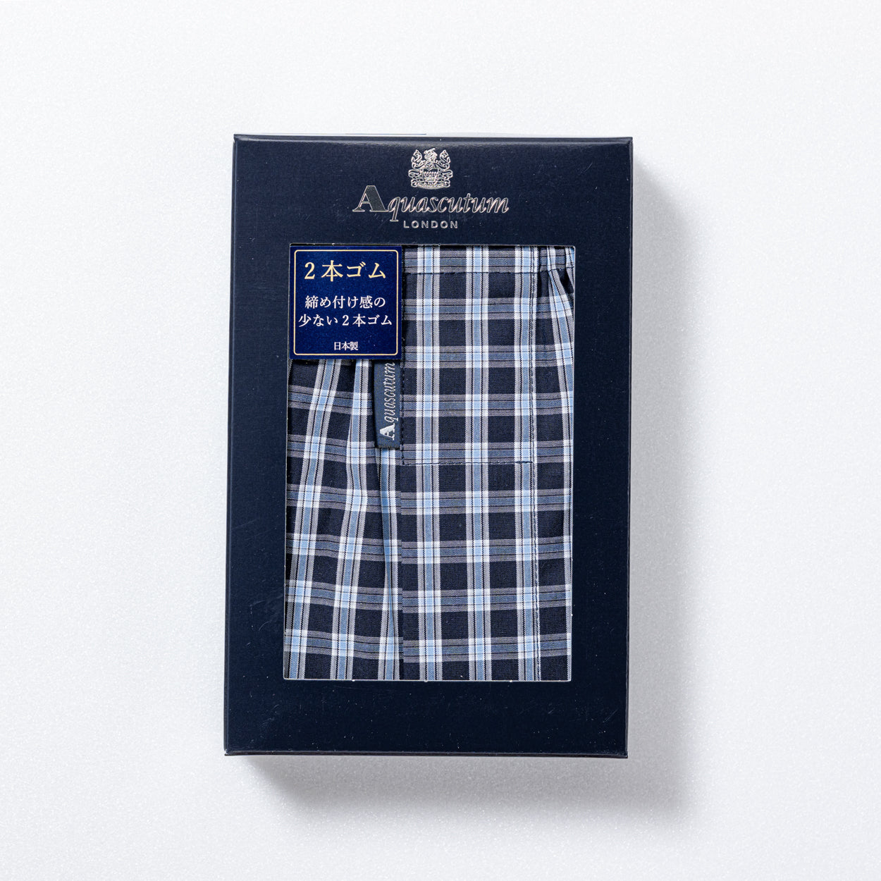 Aquascutum アクアスキュータム トランクス 25FW 2本ゴム チェックA - パンツ RENOWNINX ONLINE SHOP
