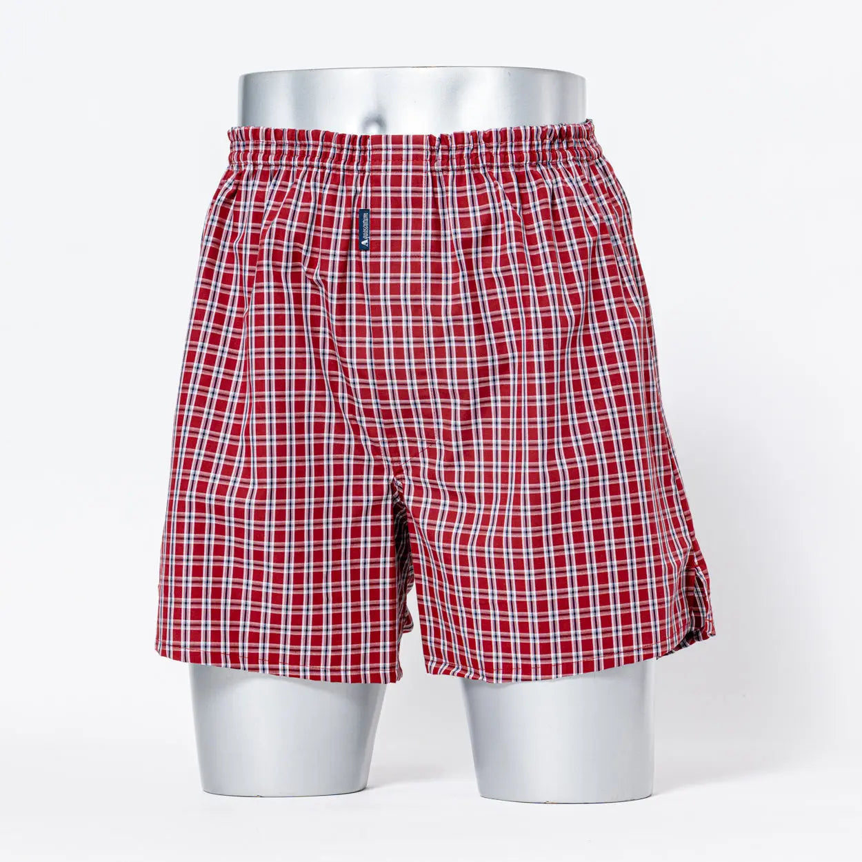 Aquascutum アクアスキュータム トランクス 25FW 2本ゴム チェックA - パンツ Wine / LL RENOWNINX ONLINE SHOP