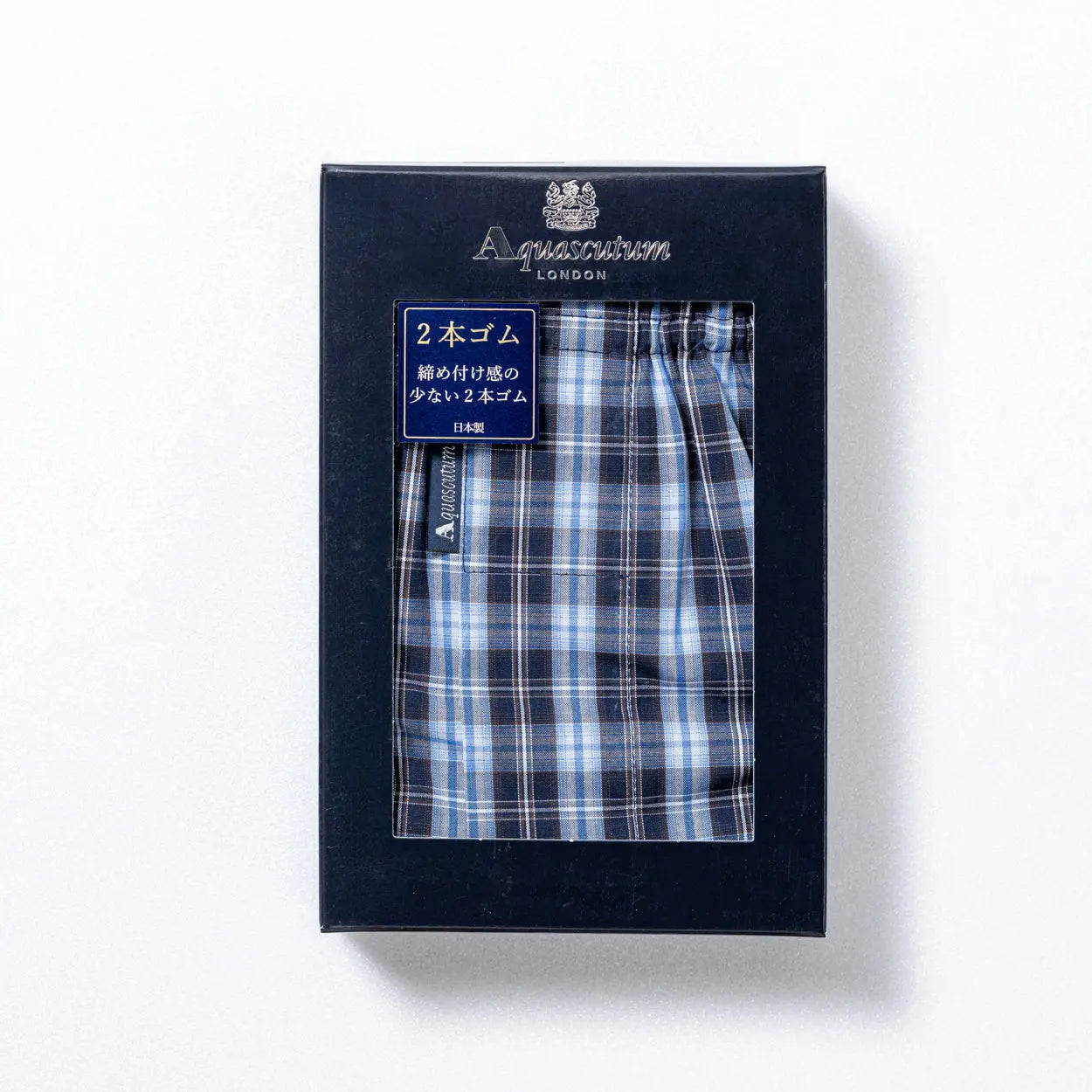 Aquascutum アクアスキュータム トランクス 25FW 2本ゴム チェックB - パンツ RENOWNINX ONLINE SHOP