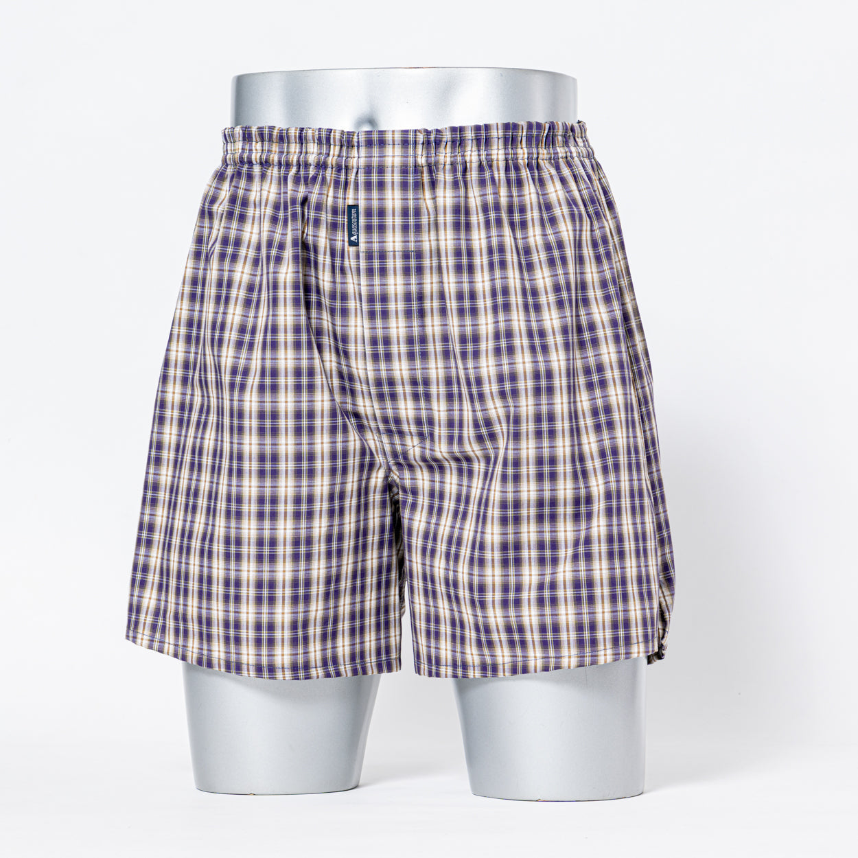 Aquascutum アクアスキュータム トランクス 25FW 2本ゴム チェックB - パンツ Beige / LL RENOWNINX ONLINE SHOP