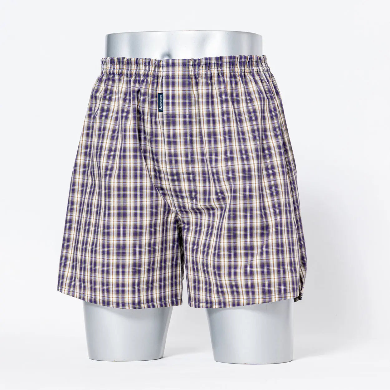 Aquascutum アクアスキュータム トランクス 25FW 2本ゴム チェックB - パンツ Beige / LL RENOWNINX ONLINE SHOP