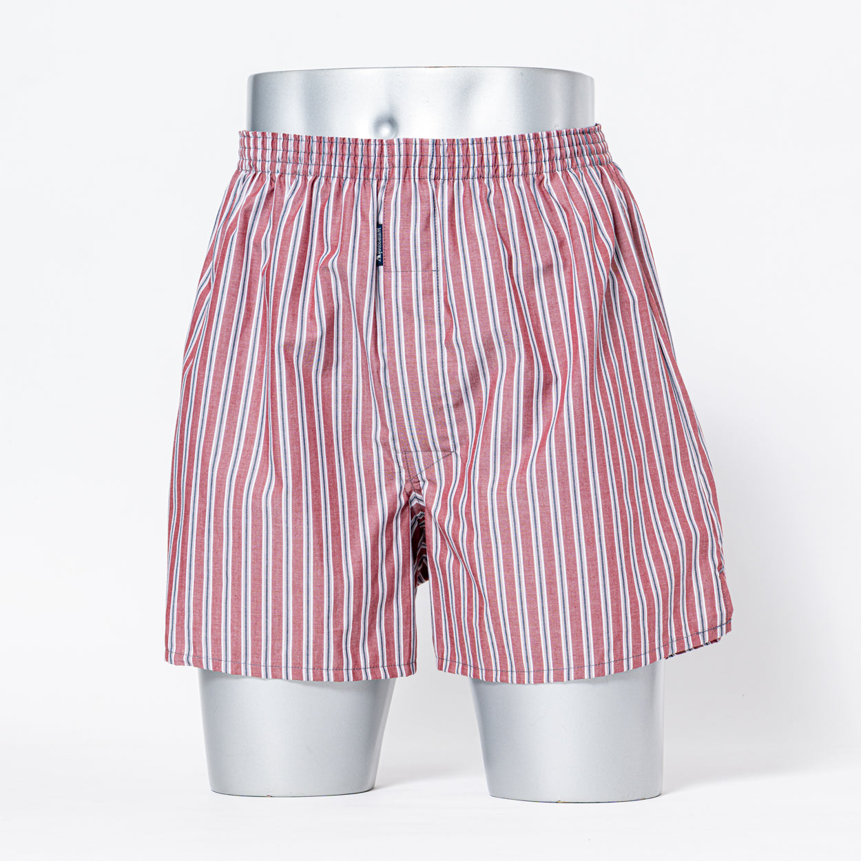 Aquascutum アクアスキュータム 裏打トランクス 25FW ストライプB - パンツ Wine / LL RENOWNINX ONLINE SHOP