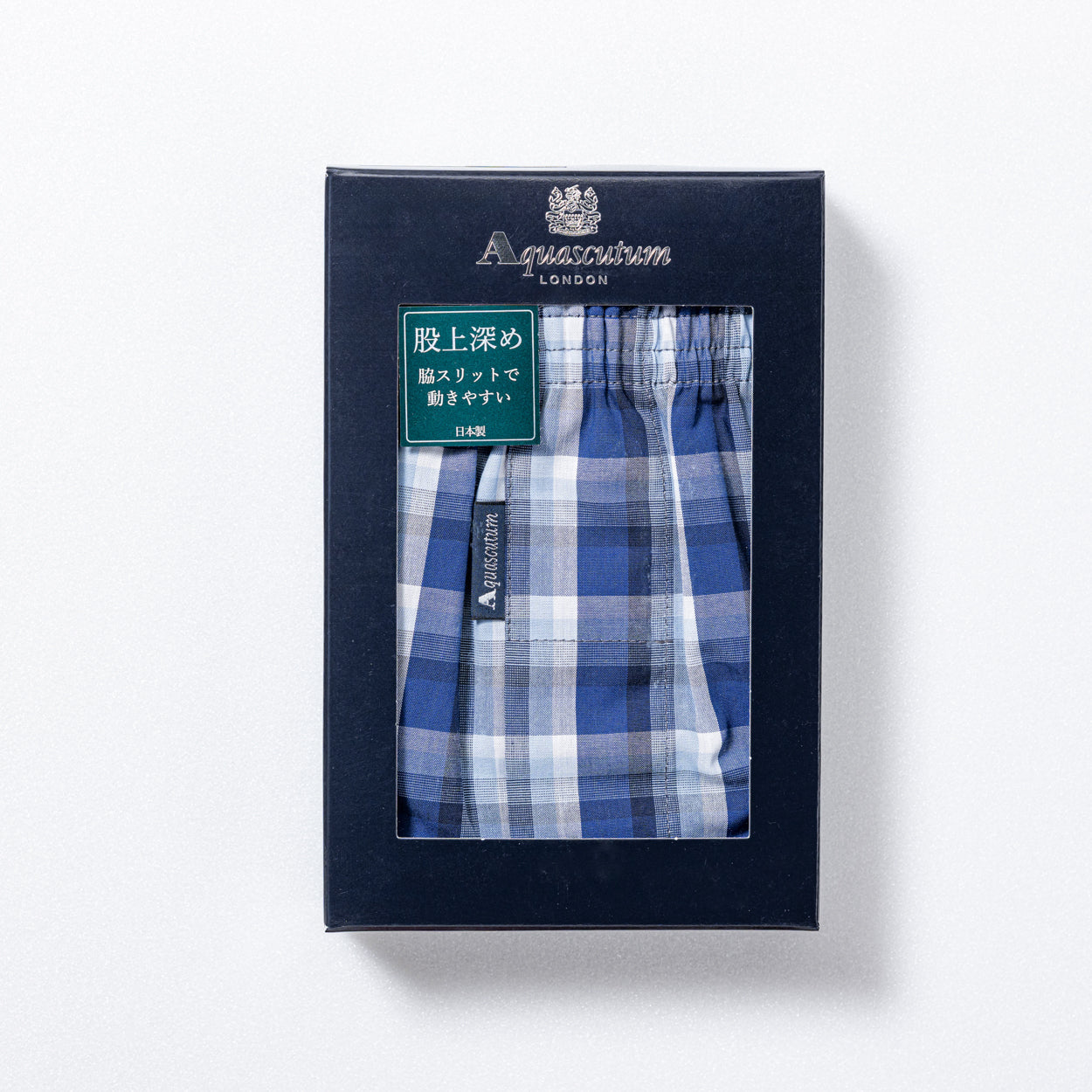 Aquascutum アクアスキュータム 裏打トランクス 25FW チェックC - パンツ RENOWNINX ONLINE SHOP