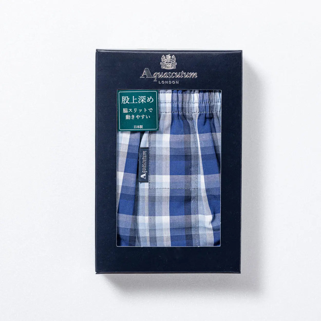 Aquascutum アクアスキュータム 裏打トランクス 25FW チェックC - パンツ RENOWNINX ONLINE SHOP