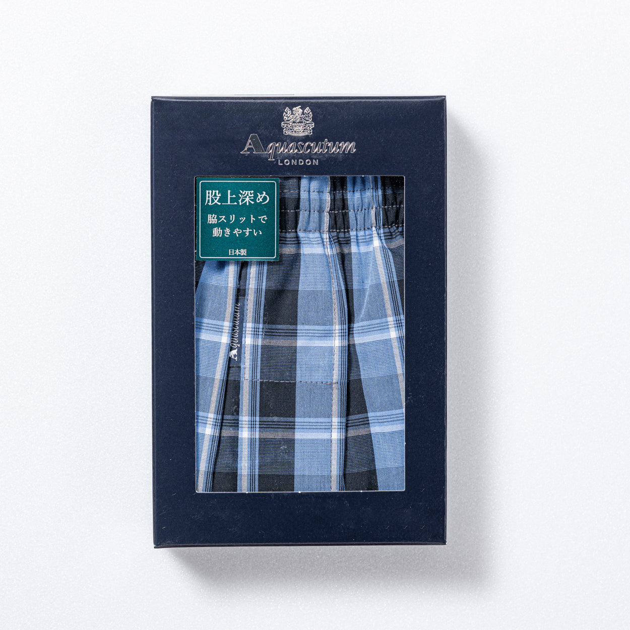 Aquascutum アクアスキュータム 裏打トランクス 25FW チェックD - パンツ RENOWNINX ONLINE SHOP