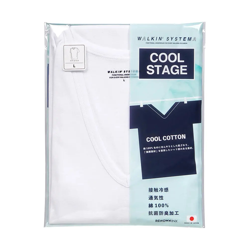 WALKIN'SYSTEMA ウォーキンシステマ VTシャツ クールコットン100% - トップス  RENOWNINX ONLINE SHOP