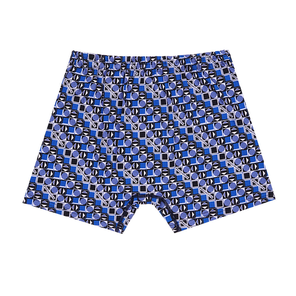 Aquascutum アクアスキュータム ボクサー 25S 2本ゴム 幾何バイヤス - パンツ  RENOWNINX ONLINE SHOP