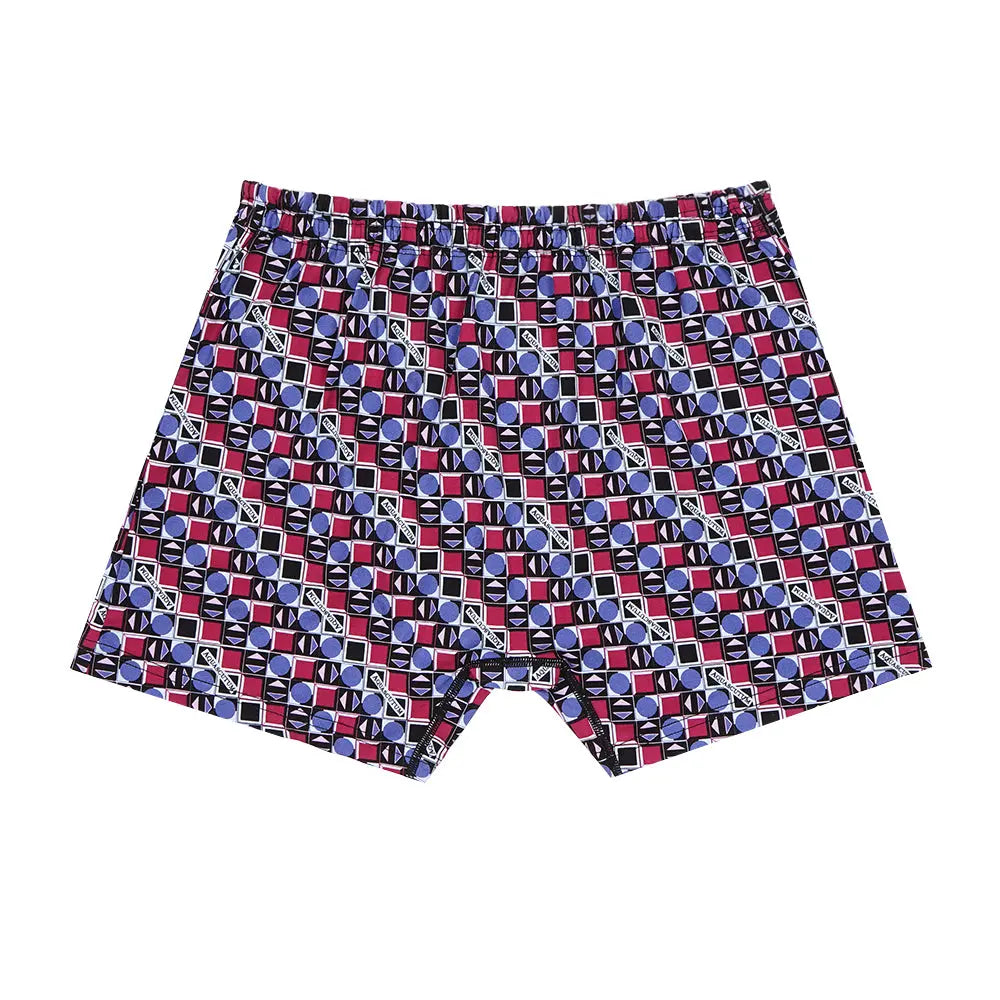 Aquascutum アクアスキュータム ボクサー 25S 2本ゴム 幾何バイヤス - パンツ RENOWNINX ONLINE SHOP