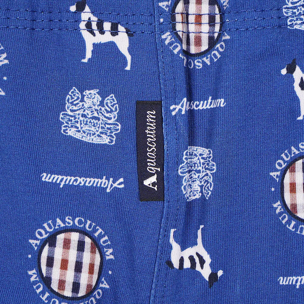Aquascutum アクアスキュータム ボクサー 25S 2本ゴム AQドッグ - パンツ RENOWNINX ONLINE SHOP