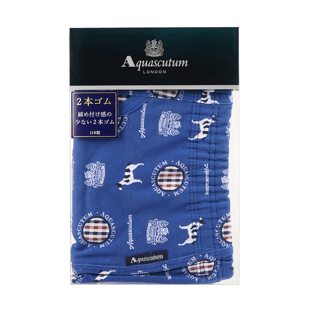 Aquascutum アクアスキュータム ボクサー 25S 2本ゴム AQドッグ - パンツ  RENOWNINX ONLINE SHOP