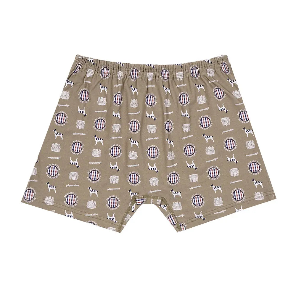 Aquascutum アクアスキュータム ボクサー 25S 2本ゴム AQドッグ - パンツ RENOWNINX ONLINE SHOP