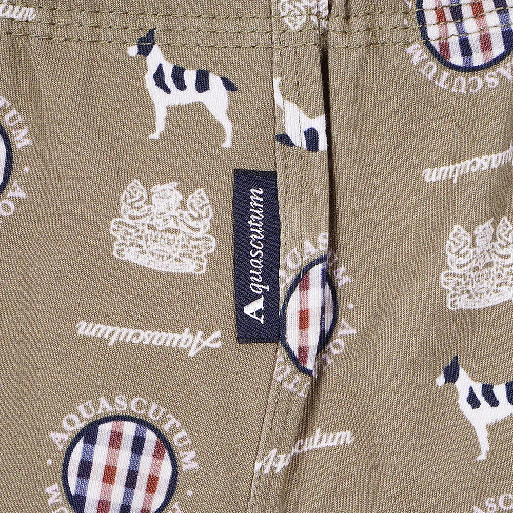 Aquascutum アクアスキュータム ボクサー 25S 2本ゴム AQドッグ - パンツ RENOWNINX ONLINE SHOP