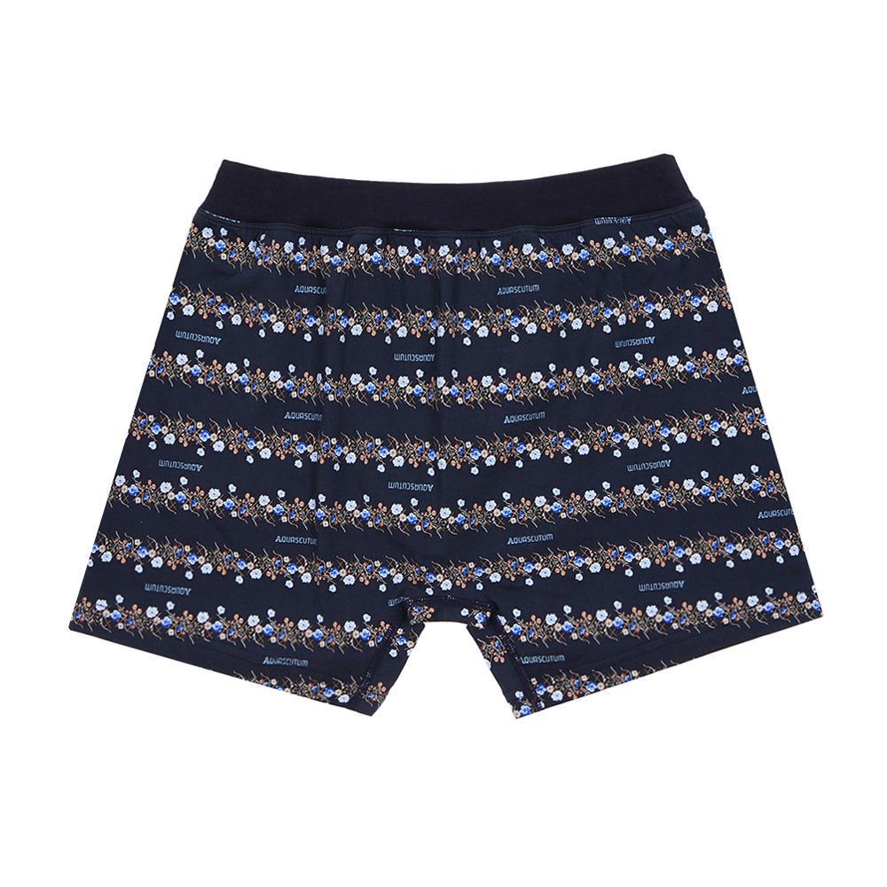 Aquascutum アクアスキュータム ボクサー 25S スパンゴム フラワーボーダー - パンツ  RENOWNINX ONLINE SHOP