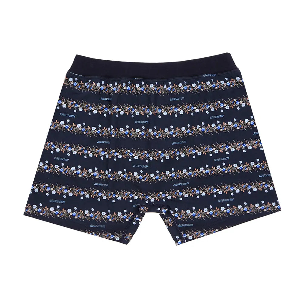 Aquascutum アクアスキュータム ボクサー 25S スパンゴム フラワーボーダー - パンツ RENOWNINX ONLINE SHOP