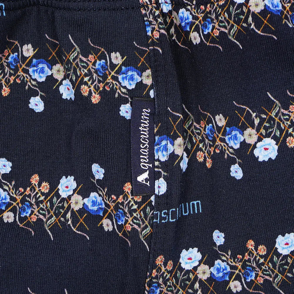 Aquascutum アクアスキュータム ボクサー 25S スパンゴム フラワーボーダー - パンツ RENOWNINX ONLINE SHOP
