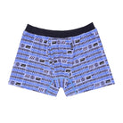 Aquascutum アクアスキュータム ボクサー 25S スパンゴム ロゴボーダー - パンツ Sax / LL RENOWNINX ONLINE SHOP