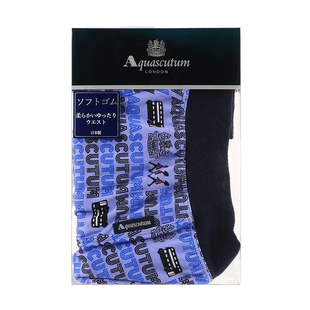 Aquascutum アクアスキュータム ボクサー 25S スパンゴム ロゴボーダー - パンツ RENOWNINX ONLINE SHOP