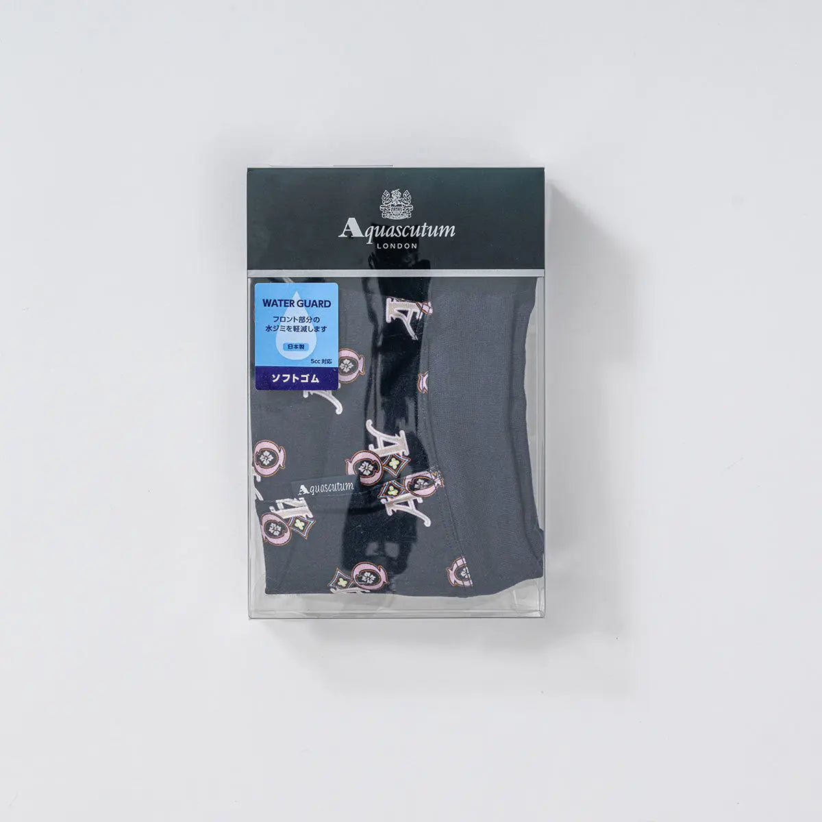 Aquascutum アクアスキュータム ボクサー 25S ウォーターガード スパンゴム モノグラム - パンツ RENOWNINX ONLINE SHOP