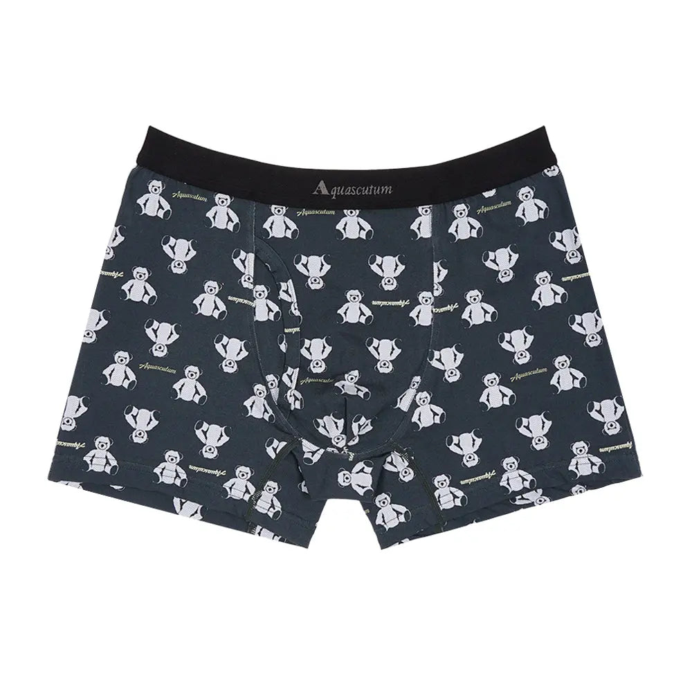 Aquascutum アクアスキュータム ニューライン ボクサー 25S ベア - パンツ Dark Green / L RENOWNINX ONLINE SHOP