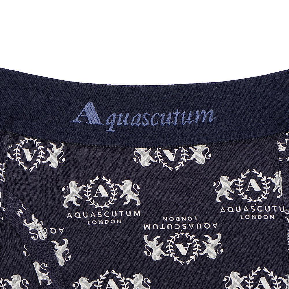 Aquascutum アクアスキュータム ニューライン ボクサー 25S ライオンエンブレム - パンツ  RENOWNINX ONLINE SHOP