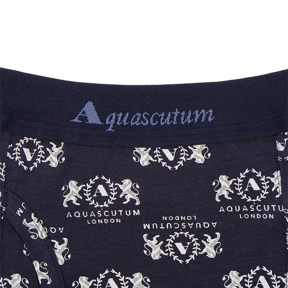 Aquascutum アクアスキュータム ニューライン ボクサー 25S ライオンエンブレム - パンツ RENOWNINX ONLINE SHOP