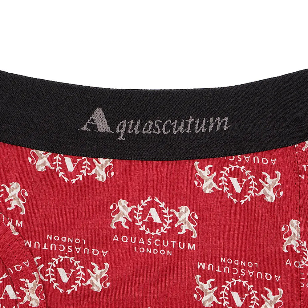Aquascutum アクアスキュータム ニューライン ボクサー 25S ライオンエンブレム - パンツ RENOWNINX ONLINE SHOP