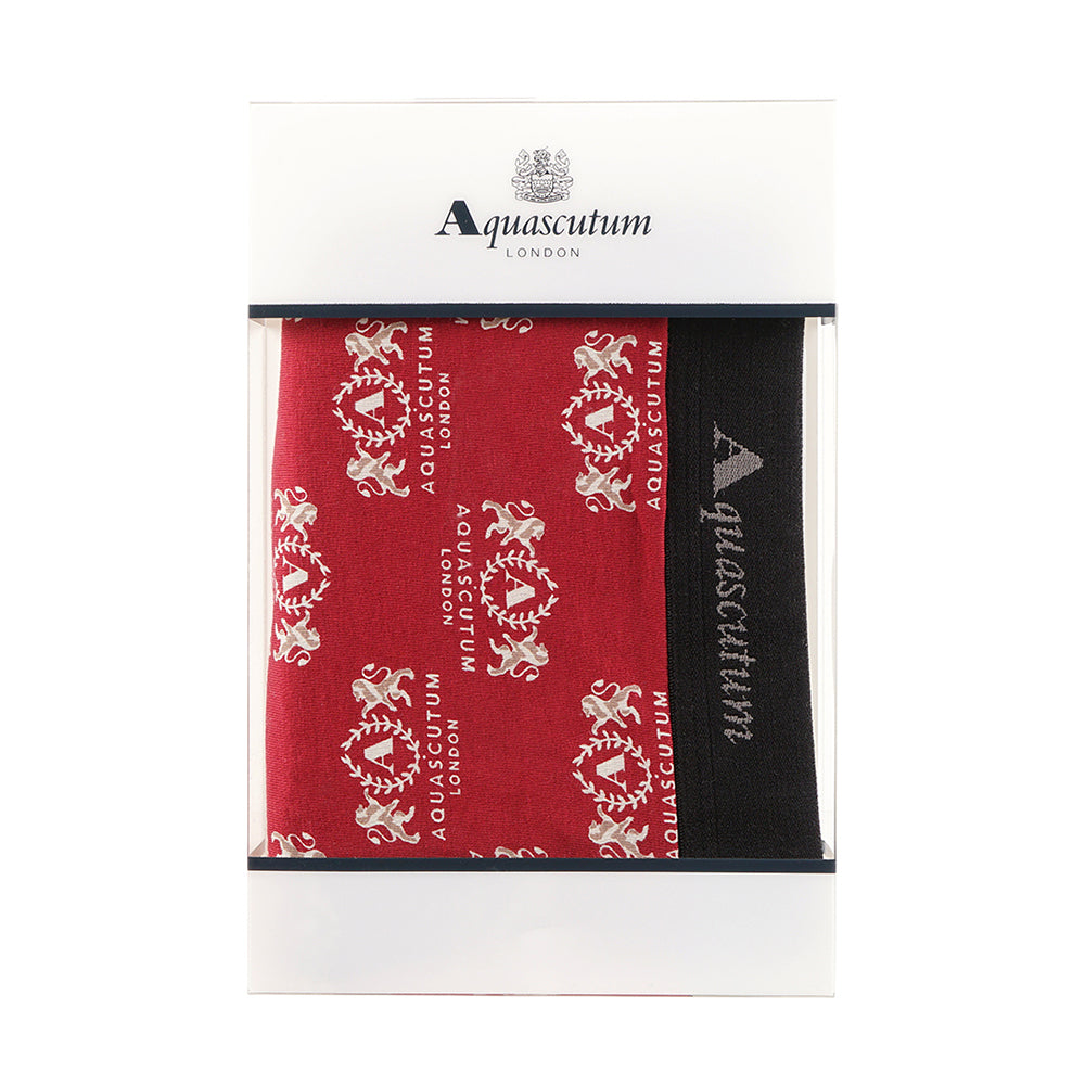 Aquascutum アクアスキュータム ニューライン ボクサー 25S ライオンエンブレム - パンツ  RENOWNINX ONLINE SHOP