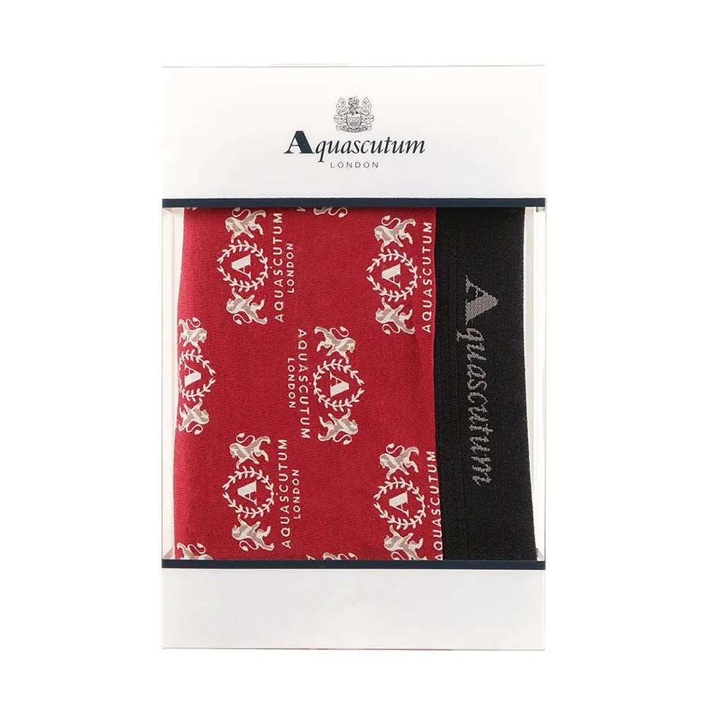 Aquascutum アクアスキュータム ニューライン ボクサー 25S ライオンエンブレム - パンツ RENOWNINX ONLINE SHOP