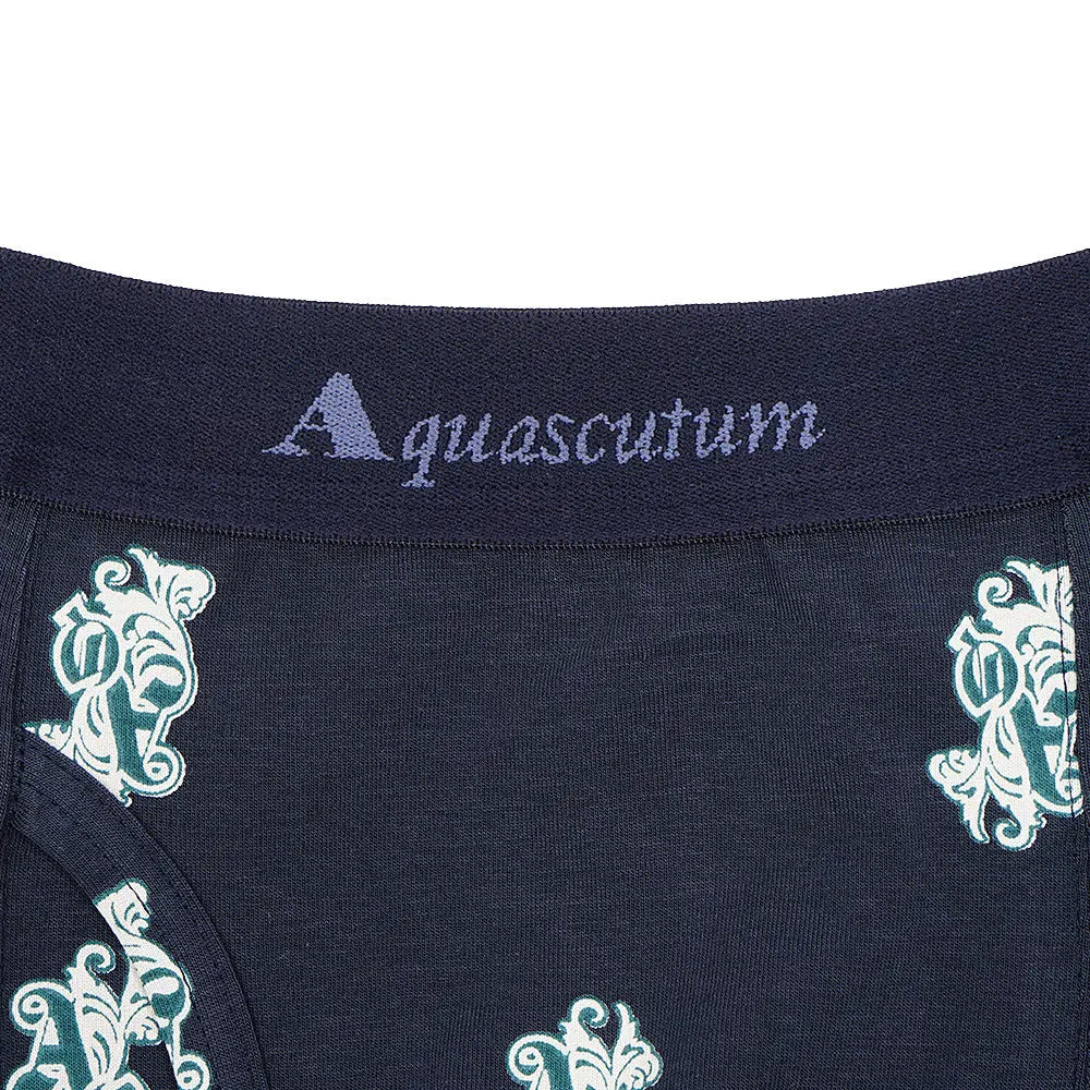 Aquascutum アクアスキュータム ニューライン ロングボクサー 25S デコロゴ - パンツ RENOWNINX ONLINE SHOP